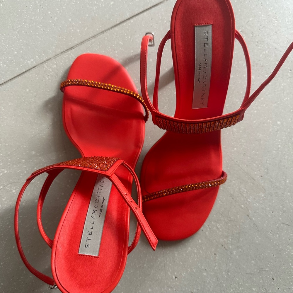 🔥 New Stella McCartney Stella 100mm Alter Sandals size 38.5EU - Picture 3 of 11